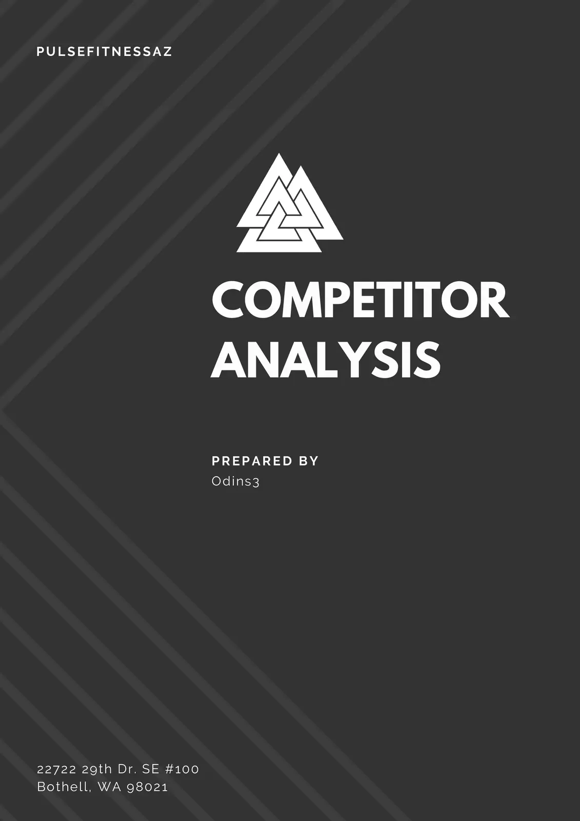AdWords Competitor Analysis Dashboard showing competitor insights and performance metrics